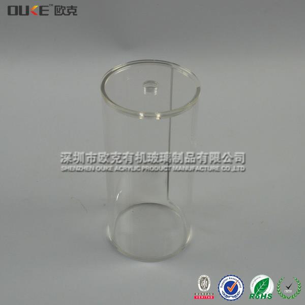 透明天地蓋亞克力圓筒盒
