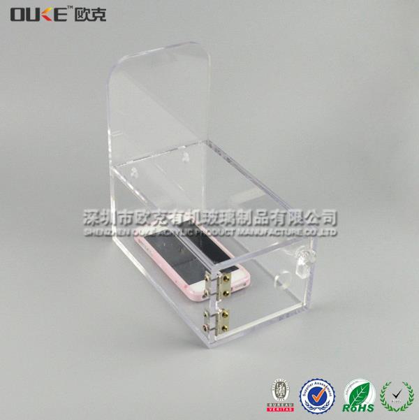 有機(jī)玻璃手機(jī)存放箱