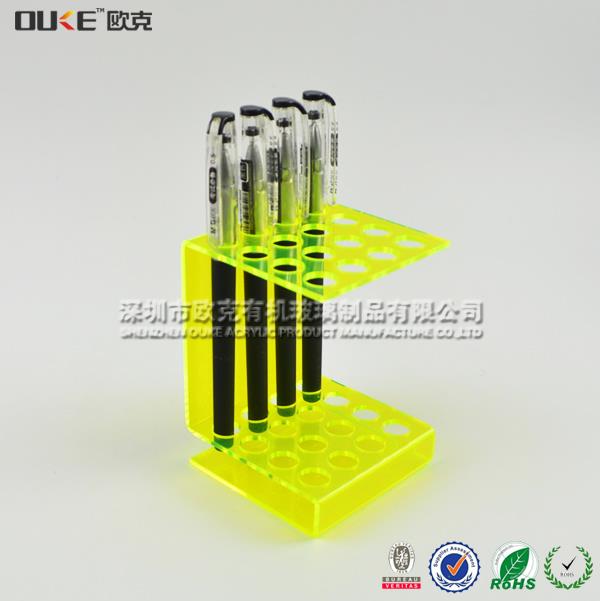 S形有機玻璃筆架