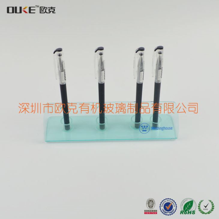 亞克力透明藍筆架