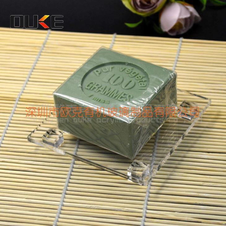 公司批發(fā)有機(jī)玻璃香皂收納托多少錢？