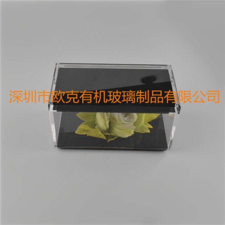 有機(jī)玻璃化妝刷收納盒