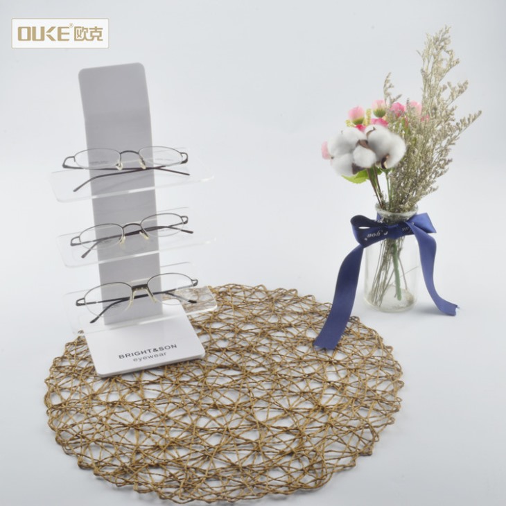 深圳亞克力廠家有機(jī)玻璃眼鏡展示架