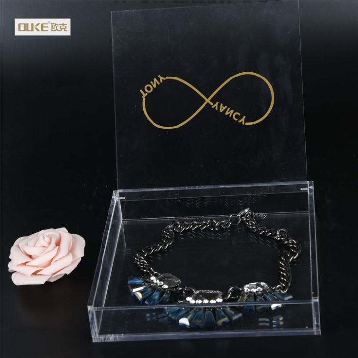 深圳有機玻璃加工定制亞克力珠寶首飾盒