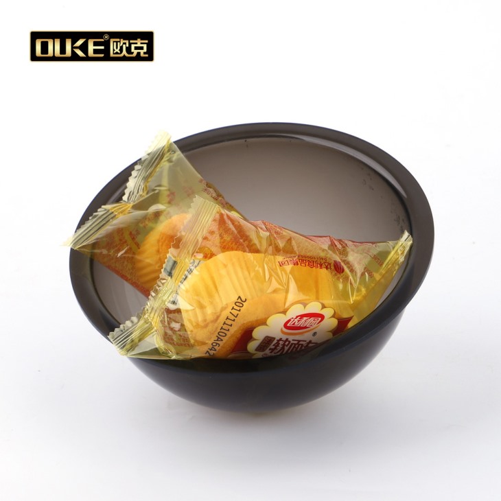 深圳工廠加工定制亞克力茶色半球零食罩子