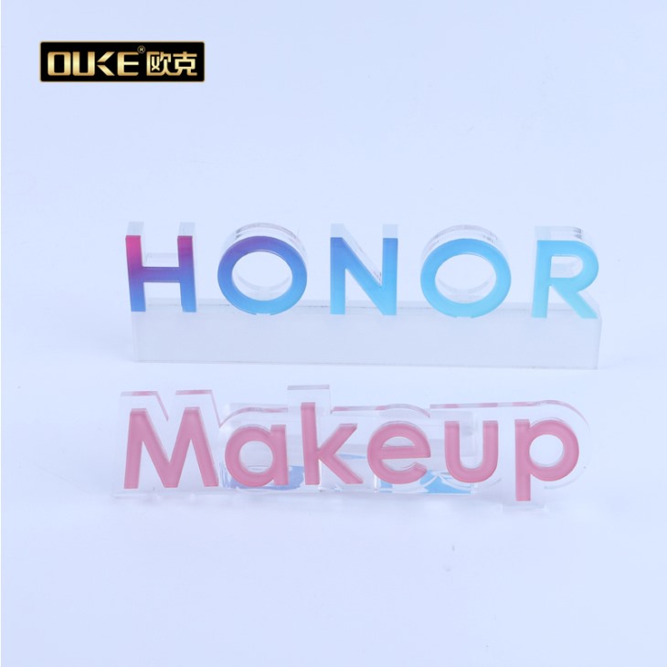 實力工廠創(chuàng)意LED發(fā)光亞克力字