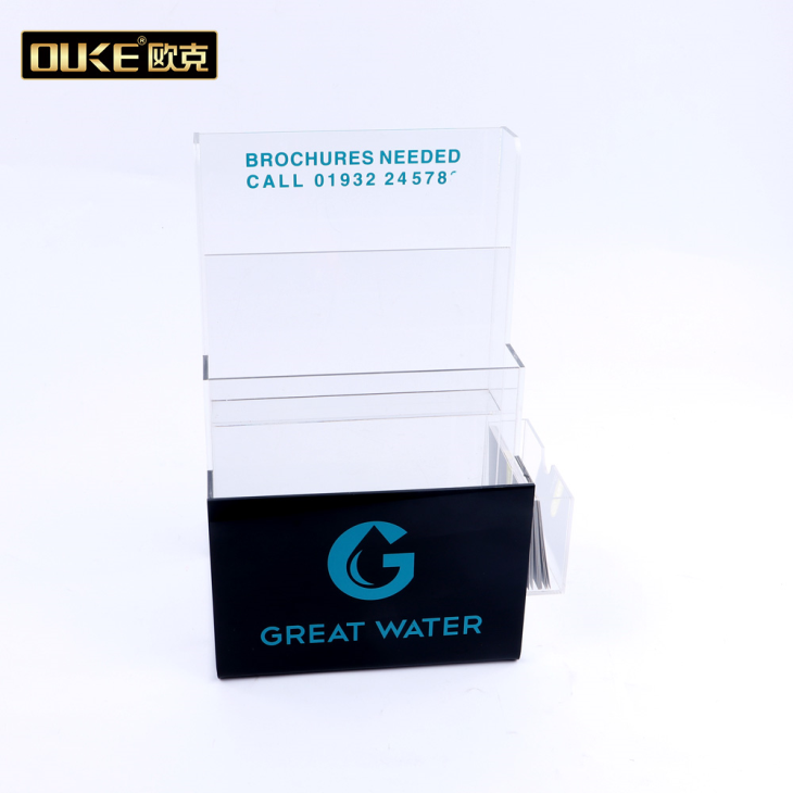 工廠直銷亞克力辦公資料展示架