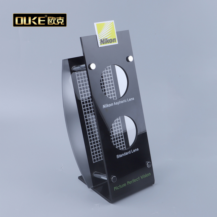 深圳亞克力加工廠批發(fā)定制亞克力鏡頭展示架