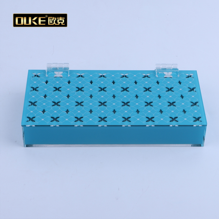 廠家定制亞克力長(zhǎng)方形首飾收納盒