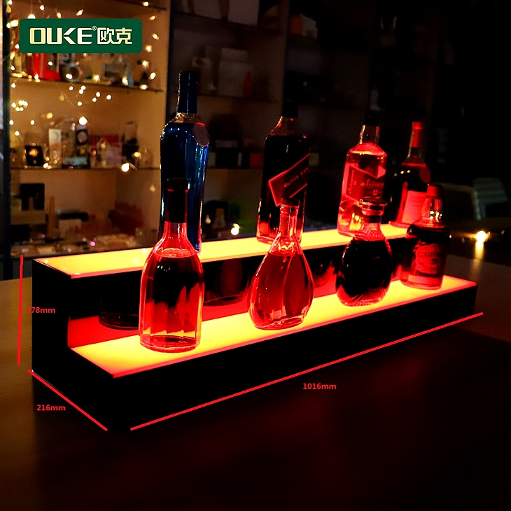 LED幻彩燈光洋酒架