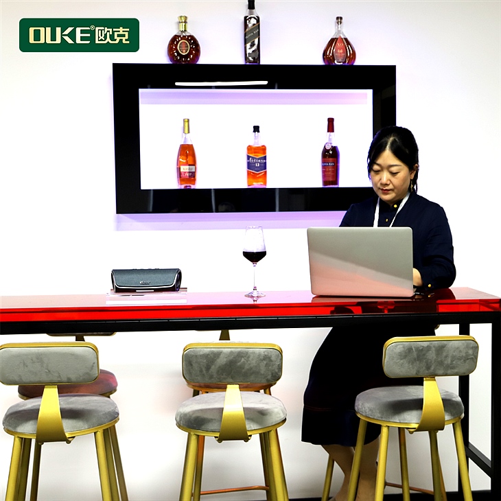 亞克力壁掛式LED炫彩酒架