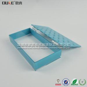 創(chuàng)意翻蓋有機玻璃化妝品收納盒