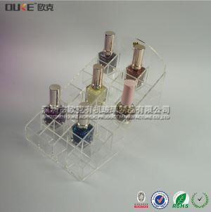 多層階梯亞克力指甲油展示收納盒