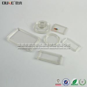 透明有機(jī)玻璃金幣盒