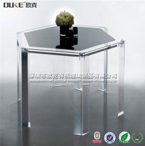 六邊形亞克力茶幾