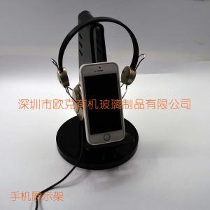 黑色有機玻璃頭戴式耳機展示架
