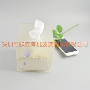 亞克力正方形紙巾盒