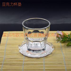 亞克力圓形杯墊