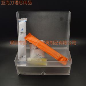 有機(jī)玻璃酒店牙具盒