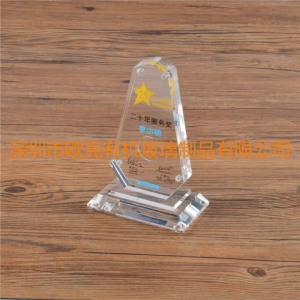 亞克力異形定制獎杯