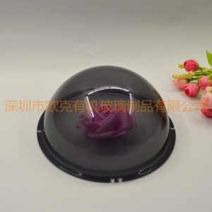 黑色亞克力半球防護罩