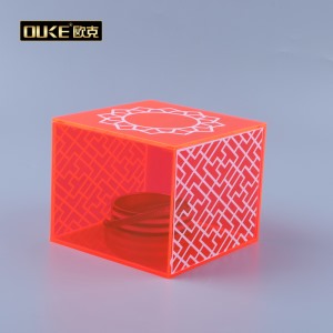 深圳亞克力加工廠定制彩色亞克力收納盒