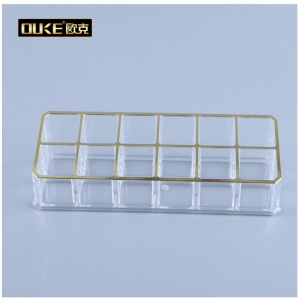 亞克力定制版12格指甲油陳列架