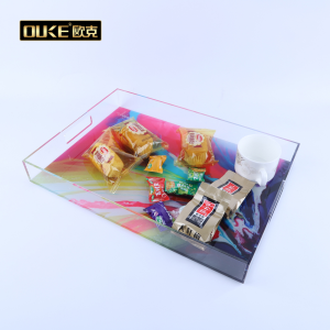 亞克力uv打印炫彩收納托盤