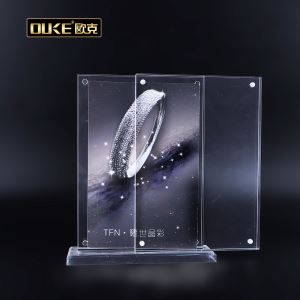 強磁透明亞克力臺卡