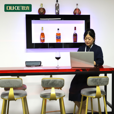 亞克力壁掛式LED炫彩酒架